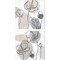 Think Neutral A by Lisa Audit 14" x 14" Canvas Wall Art (Set of 2)